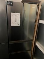 Nieuwe Amerikaanse koelkast Haier.Fabrieksgarantie, 200 liter of meer, 60 cm of meer, Met aparte vriezer, Nieuw