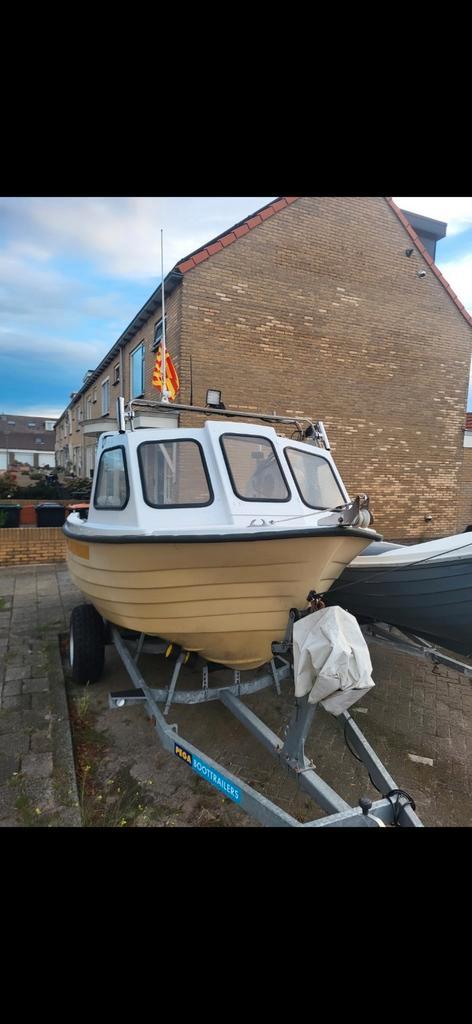 Alaska 500 met wegtrailer, Watersport en Boten, Bootonderdelen, Zo goed als nieuw, Motorboot, Ophalen of Verzenden