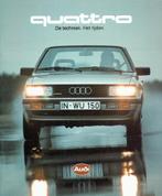 Folder Audi Quattro modellen (ca.1984), Verzenden, Gelezen, Audi