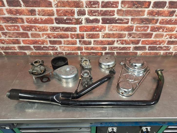 Harley Shovelhead kenteken + Onderdelen, Motoren, Onderdelen | Harley-Davidson, Gebruikt, Ophalen of Verzenden