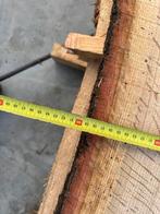 Mooie eiken schaaldelen voor bijv barblad 230x55/60x4cm, Doe-het-zelf en Verbouw, Hout en Planken, Ophalen, Eiken, Zo goed als nieuw