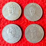 Voetbal verzamel munten Shell 1970 (4*), Ophalen of Verzenden, Overige landen