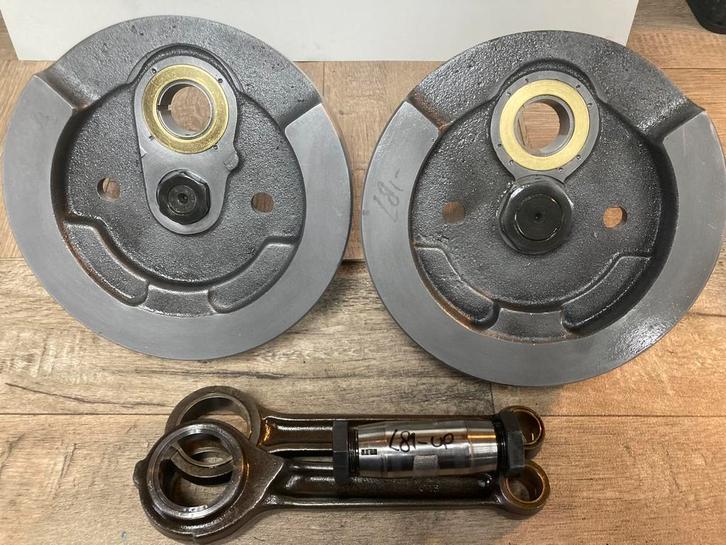 Shovelhead 1340 vliegwielen en drijfstangen, Motoren, Onderdelen | Harley-Davidson, Gebruikt, Ophalen