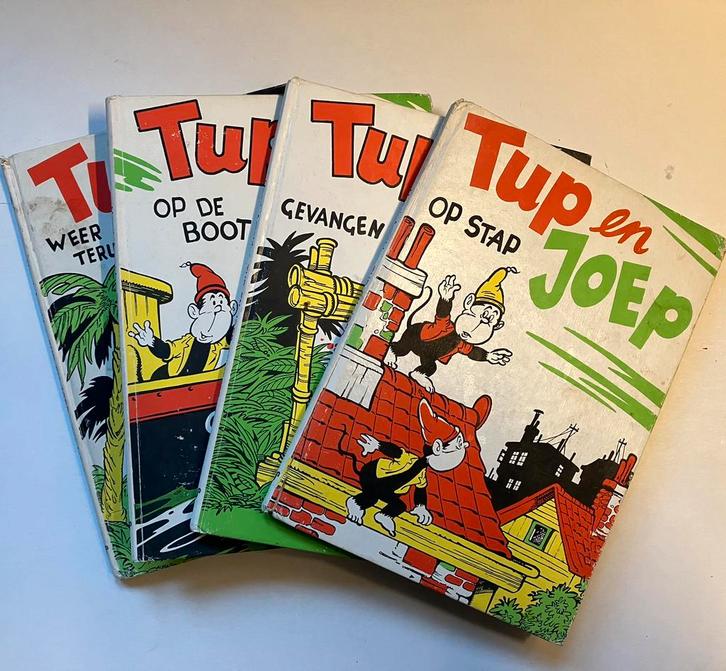 Tup en Joep - verschillende boekjes, Boeken, Kinderboeken | Kleuters, Gelezen, Fictie algemeen, 5 of 6 jaar, Jongen of Meisje