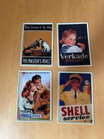 Reclameborden nostalgie metaal, Verzamelen, Ophalen of Verzenden, Zo goed als nieuw, Reclamebord