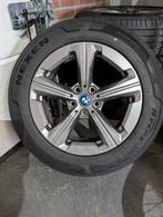4 Velgen BMW X1 (U11) orig, sensoren, zomerbanden met ster, Ophalen, Velg(en), Nieuw, 17 inch