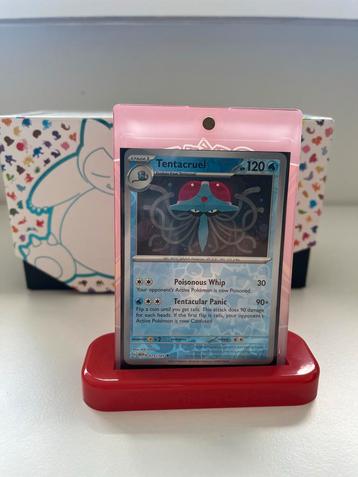 Reverse holo Tentacruel Pokémonkaart - MEW 073/165 beschikbaar voor biedingen