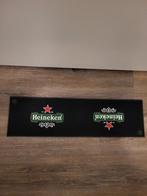 10 Grote Zware Bier pullen en Grote HEINEKEN Biermat, Ophalen of Verzenden, Zo goed als nieuw