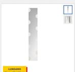 Smalle spiegel IKEA lundamo, Huis en Inrichting, Woonaccessoires | Spiegels, Minder dan 50 cm, Rechthoekig, Ophalen of Verzenden