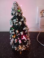 Lemax verlichtte kerstboom kerstdorp, Diversen, Kerst, Ophalen of Verzenden, Zo goed als nieuw
