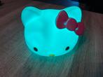 Zgan, niet kapot en werkende, Hello Kitty RGB nachtlamp, Ophalen, Zo goed als nieuw, Lamp