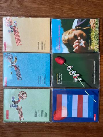 Postzegel gulden jaarcollectie 1995 t/m 2000 beschikbaar voor biedingen