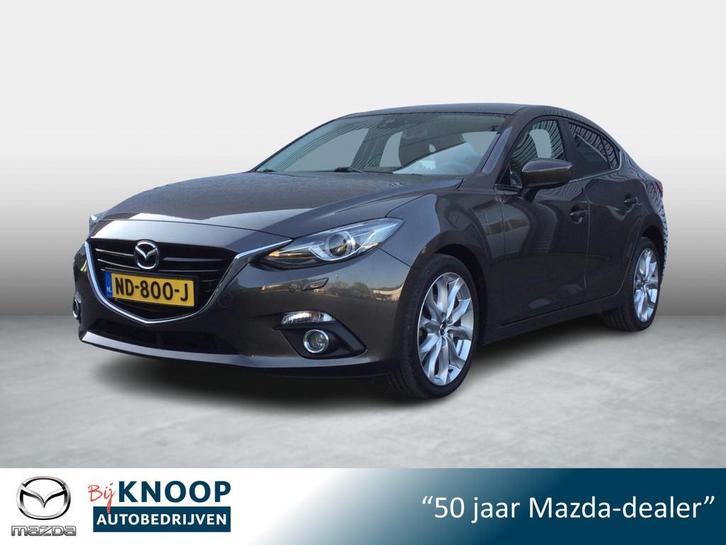 Mazda 3 2.0 GT-M | Leder | PDC | Cruise |, Auto's, Mazda, Bedrijf, Te koop, ABS, Achteruitrijcamera, Airbags, Airconditioning