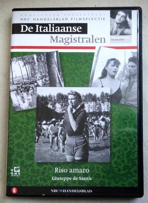 Riso Amaro Bittere Rijst Giuseppe de Santis Silvana Mangano, Cd's en Dvd's, Dvd's | Filmhuis, Zo goed als nieuw, Italië, Vanaf 6 jaar