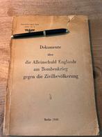 Duitse Propaganda - Bombardementen Engeland 1943, Boeken, Ophalen of Verzenden, Tweede Wereldoorlog, Gelezen, Overige onderwerpen