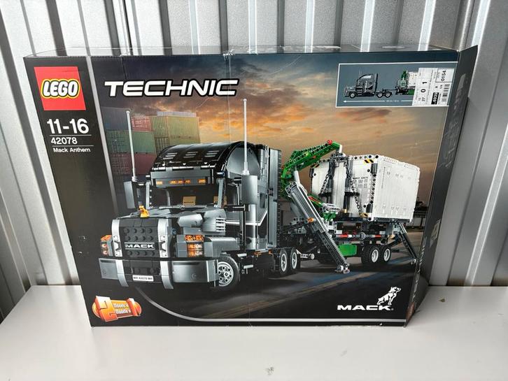 Lego technic 42078 Mack Anthem zgan, Kinderen en Baby's, Speelgoed | Duplo en Lego, Zo goed als nieuw, Lego, Ophalen of Verzenden