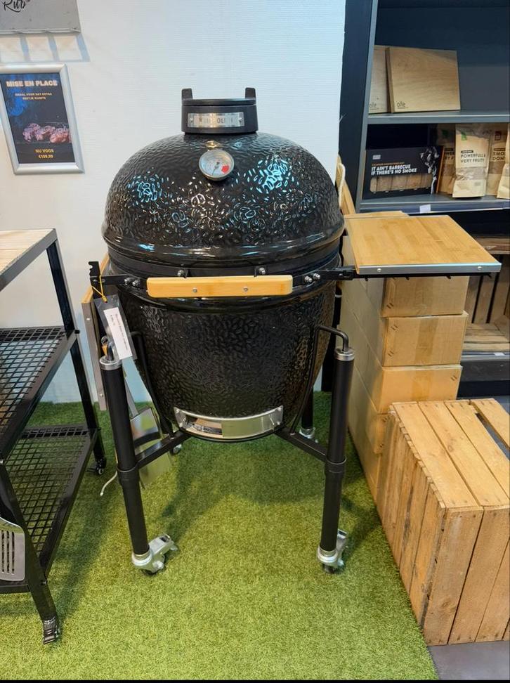 Monolith basic SHOWMODEL, Tuin en Terras, Houtskoolbarbecues, Zo goed als nieuw, Ophalen