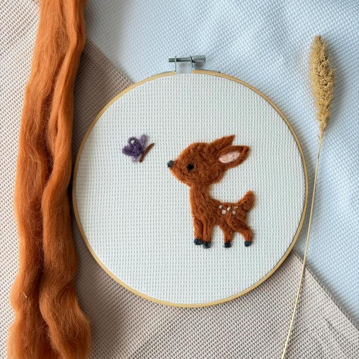 Wanddecoratie hertje, Kinderen en Baby's, Kinderkamer | Inrichting en Decoratie, Nieuw, Wanddecoratie, Ophalen of Verzenden