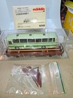 Marklin rongen wagon met stadsbus in ho, Hobby en Vrije tijd, Modeltreinen | H0, Wisselstroom, Wagon, Ophalen of Verzenden, Zo goed als nieuw