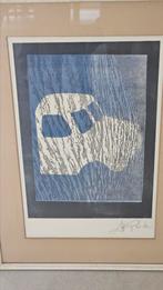 A.R. Penck (Ralf Winkle) Houtsnede gesigneerd, Ophalen of Verzenden