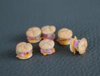 Belegde broodjes met rolletjes ham, kaas en blaadje sla., Ophalen of Verzenden, Nieuw, Gebruiksvoorwerp
