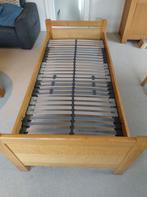 Mooi licht eiken houten ledikant bed, Huis en Inrichting, Ophalen, 90 cm, Zo goed als nieuw, 200 cm