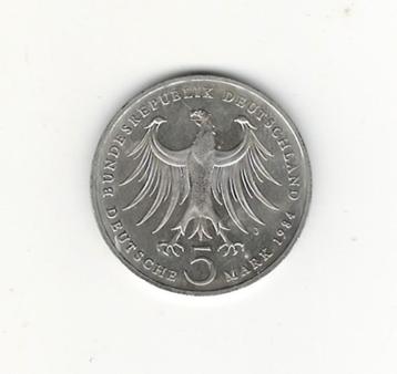 UNC 5 Duitse mark 1984 J. Mendelssohn beschikbaar voor biedingen
