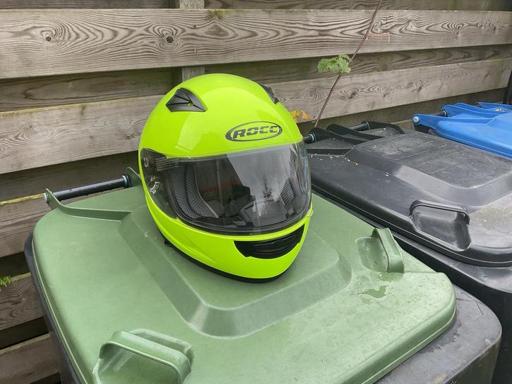 Motorhelm / Scooterhelm - ROCC- XS, Motoren, Kleding | Motorhelmen, Integraalhelm, XS, Overige merken, Tweedehands, Ophalen of Verzenden