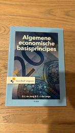 Algemene economische basisprincipes, Boeken, Economie, Management en Marketing, Nieuw, Ophalen of Verzenden, C.J. Lange; D.J. de Jong