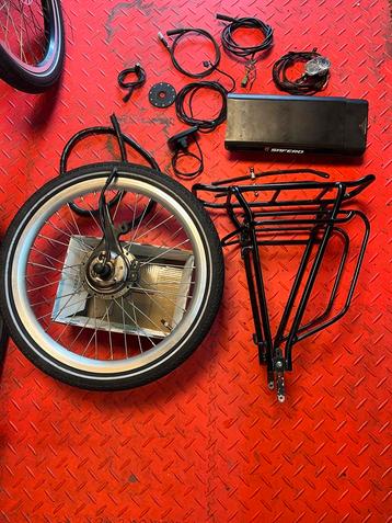 Van Beijck Lyra 36v - 250W Bakfiets ombouw set 20 inch beschikbaar voor biedingen