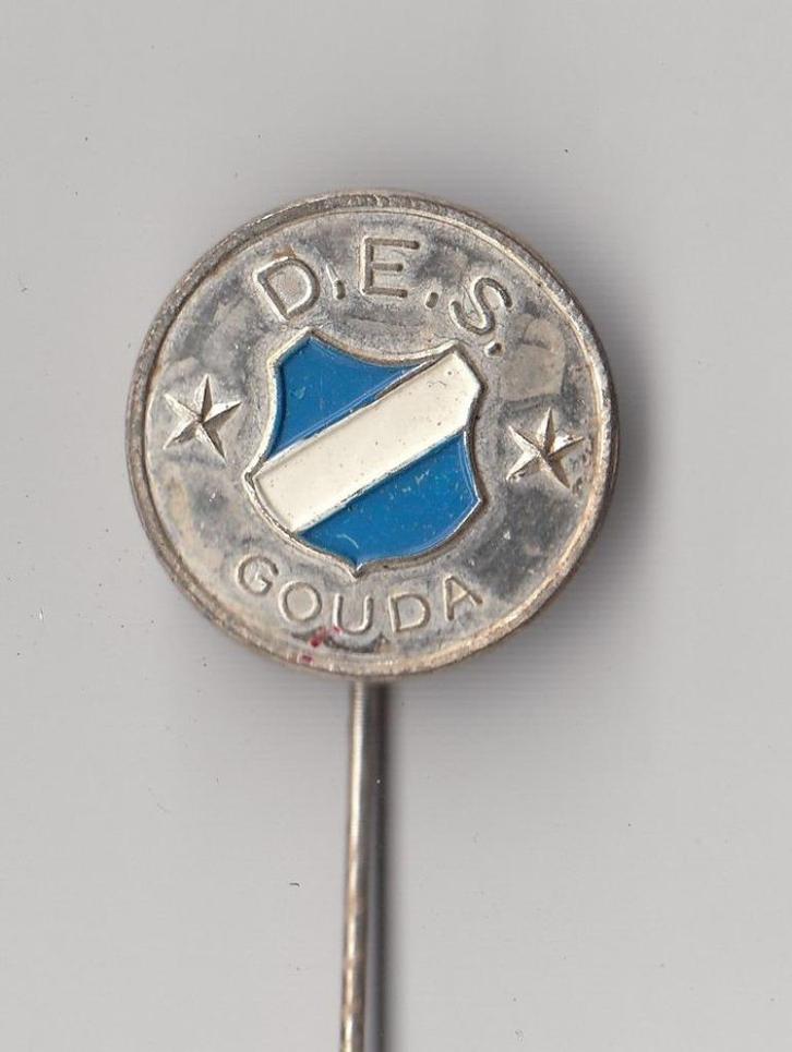 Gouda DES Wandel speldje, Verzamelen, Speldjes, Pins en Buttons, Gebruikt, Speldje of Pin, Overige onderwerpen, Ophalen of Verzenden