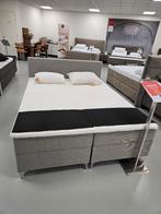 Showmodel opberg boxspring € 499,00, Ophalen of Verzenden, 200 cm, Grijs, 160 cm