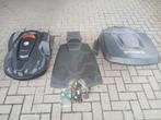 Husqvarna robotmaaier Auto mower 330x + laadstation + garage, Tuin en Terras, Robotmaaiers, Ophalen, Gebruikt, Bestuurbaar via app