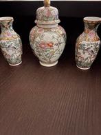 Set chinese vazen en gemberpot, Antiek en Kunst, Ophalen