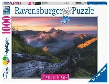 Ravensburger: Beautiful Islands: Bromo Vulkaan, Indonesie, Hobby en Vrije tijd, Denksport en Puzzels, Nieuw, Legpuzzel, 500 t/m 1500 stukjes