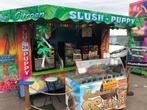 Slushpuppy / ijskraam tekoop, Ophalen