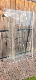 glazen douchewand douchecabine douchedeur 62cm en 58cm, Huis en Inrichting, Badkamer | Badkamermeubels, Ophalen, Gebruikt, Overige typen