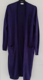 Lang paars vest Vila maat S, Ophalen of Verzenden, Zo goed als nieuw, Maat 36 (S), Paars