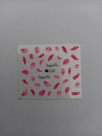 Velletje nagel water decals stickers A1627 veer roze, Verzenden, Nieuw, Toebehoren, Handen en Nagels