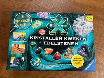ScienceX Kristallen kweken + Edelstenen – nieuw, compleet beschikbaar voor biedingen