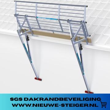 Nieuw ! SGS Dakrandbeveiliging 3 t/m 30 Meter 20% Korting