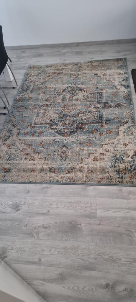Vloerkleed, laagpolig, veelkleurig, 160x235 cm (AMERSFOORT), Huis en Inrichting, Stoffering | Tapijten en Kleden, Gebruikt, 150 tot 200 cm