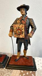 Antieke Klokkenmannetje Tafelklok, Antiek en Kunst, Ophalen of Verzenden