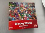 Goliath Wacky World Puzzel 1000 Stukjes, Ophalen of Verzenden, Nieuw, Legpuzzel