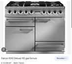 Luxe Fornuis Falcon 110cm RVS 5 pits 3 ovens, 60 cm of meer, Ophalen of Verzenden, Zo goed als nieuw, Energieklasse A of zuiniger
