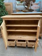 Oud grenen ondiepe kast dressoir, Antiek en Kunst, Ophalen