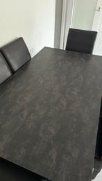 Eettafel met of zonder 6 stoelen, Huis en Inrichting, Ophalen, Gebruikt