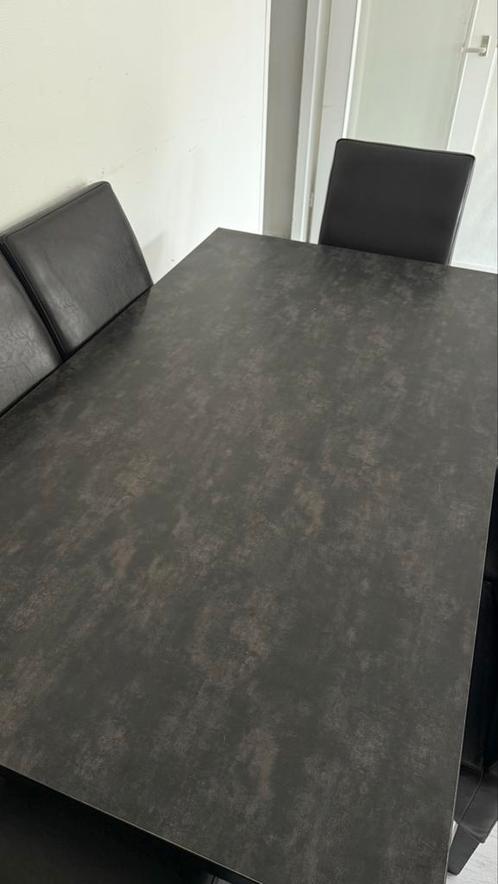 Eettafel met (of zonder) 6 stoelen, Huis en Inrichting, Complete eetkamers, Gebruikt, Ophalen