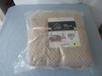 zachte fris beige fleece plaid woondeken 140x180 cm, Nieuw, Ophalen of Verzenden, Nieuw
