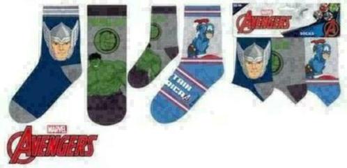 Avengers Sokken - 3 paar - Maat 23/26 - 27/30 - 31/34, Kinderen en Baby's, Kinderkleding | Schoenen en Sokken, Nieuw, Sokken, Jongen